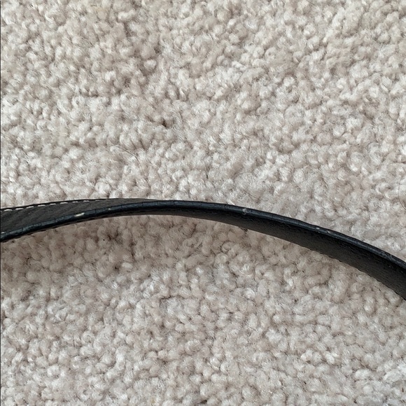 LOFT Black Leather Small Shoulder Purse - Picture 8 of 13